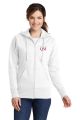 Port & Company Ladies Core Fleece Full-Zip Hooded Sweatshirt - LPC78ZH